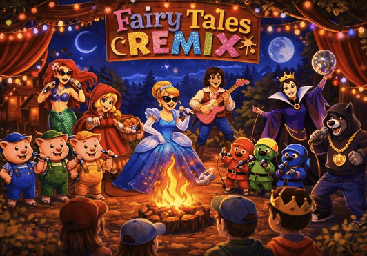 Fairy Tales Remix (Half Day) - Kindergarten to 1st Grade