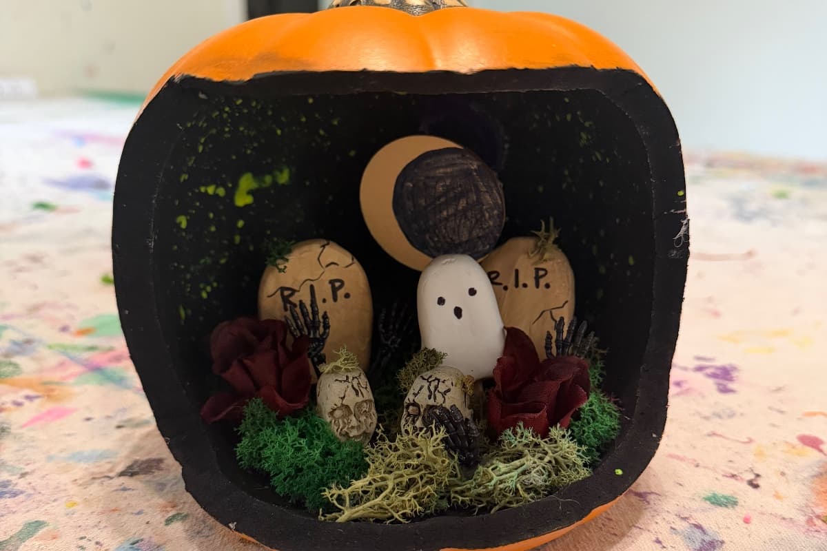 Art Camp: Pumpkin Diorama