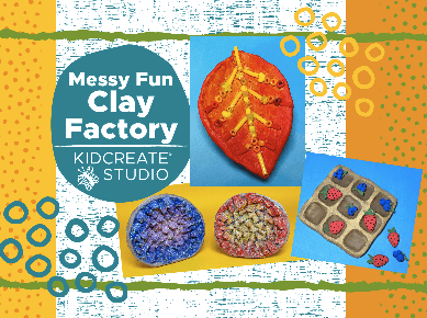 Messy Fun Clay Factory Summer Camp