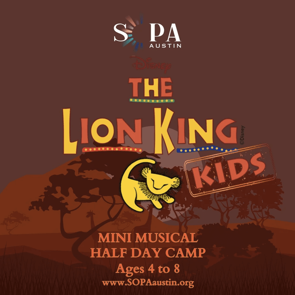 Mini Musical Camp: The Lion King Kids