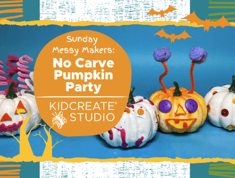 Parent & Me: Sunday Messy Makers: No Carve Pumpkins